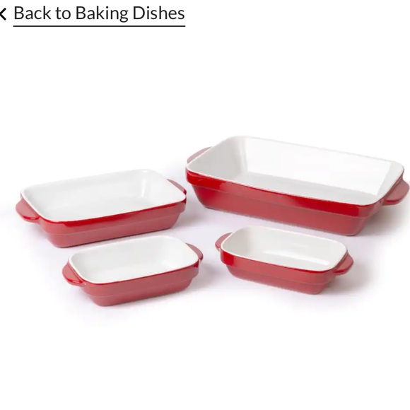 Lagostina 4 piece ceramic bake set - Picture 8 of 9
